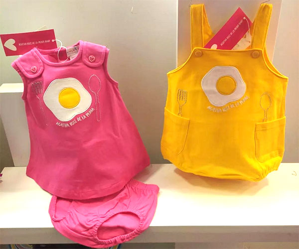 Ropa de marca para bebés divertida y original Agata Ruiz de la Para en MisChicos